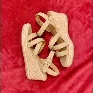 Strappy Wedges
